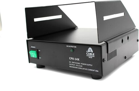 CPX-14X يمكن مقارنته بمصدر طاقة DuraComm Desk Top LPX-14 - مصدر طاقة عالمي مدمج بقدرة 30 أمبير، محول طاقة من التيار المتردد إلى التيار المستمر، 13.8 فولت مع غطاء راديو كينوود in Kuwait