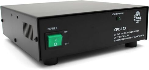 CPX-14X يمكن مقارنته بمصدر طاقة DuraComm Desk Top LPX-14 - مصدر طاقة عالمي مدمج بقدرة 30 أمبير، محول طاقة من التيار المتردد إلى التيار المستمر، 13.8 فولت مع غطاء راديو كينوود in Kuwait
