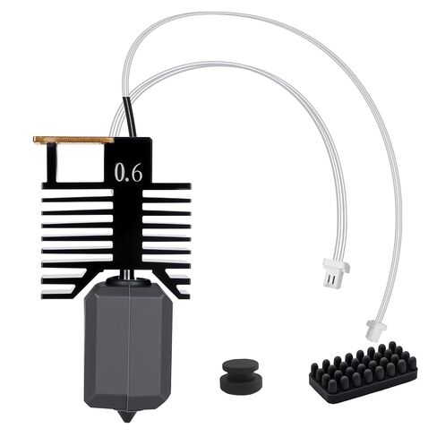 for Snapmaker U1 Hardened Steel Hotend 0.4mm,High Temp&Fast Heating Hot End Replacement with Silicone Sock and Nozzle Wiper,Leak-Proof Integrated Hotend Compatible with Snapmaker U1 3D Printer-4PCS in Kuwait