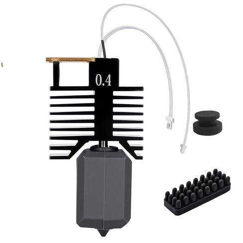 for Snapmaker U1 Hardened Steel Hotend 0.4mm,High Temp&Fast Heating Hot End Replacement with Silicone Sock and Nozzle Wiper,Leak-Proof Integrated Hotend Compatible with Snapmaker U1 3D Printer-4PCS in Kuwait
