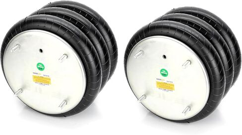 عبوتان من أكياس الزنبرك الهوائي الثلاثية الملتفة من عزم الدوران (تحل محل Hendrickson 13041، Firestone W01-358-7818) (2 × TR7818) in Saudi Arabia
