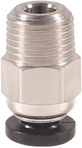 10 قطع PC4-M10 تركيبات موصل سريع هوائي، وصلة أنبوب بودين ذكر مستقيم PTFE دفع أنبوب لـ E3D-V6، أجزاء طارد بودين متوافقة مع طابعة ثلاثية الأبعاد Ender-3 وEnder-3 V2 in Kuwait