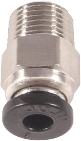 10 قطع PC4-M10 تركيبات موصل سريع هوائي، وصلة أنبوب بودين ذكر مستقيم PTFE دفع أنبوب لـ E3D-V6، أجزاء طارد بودين متوافقة مع طابعة ثلاثية الأبعاد Ender-3 وEnder-3 V2 in Kuwait