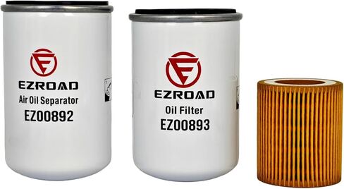 EZROAD Filter Kit 2901086501 Compatible with Atlas Copco GX2 GX3 GX4 GX5 Air Compressor 1622062301 1513033701 1622065800 Air Oil Separator Cartridge 2903062301 6211472550 9056238 23092497 2200640815 in Kuwait