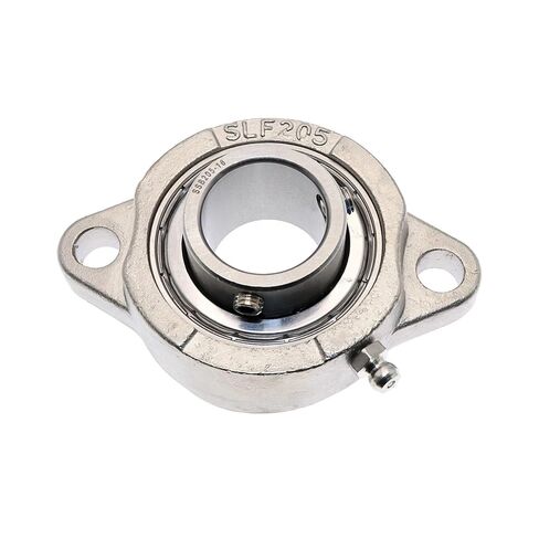 25.4mm SSBLF205-16 SSB205-16 SLF205 Stainless Steel 2-Bolt Bearing Units Setscrew in Kuwait