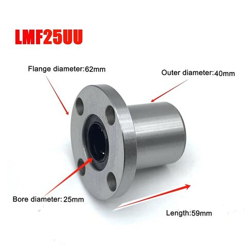 LMF30UU LMF30 Linear Bushing Bearings Shaft in Kuwait