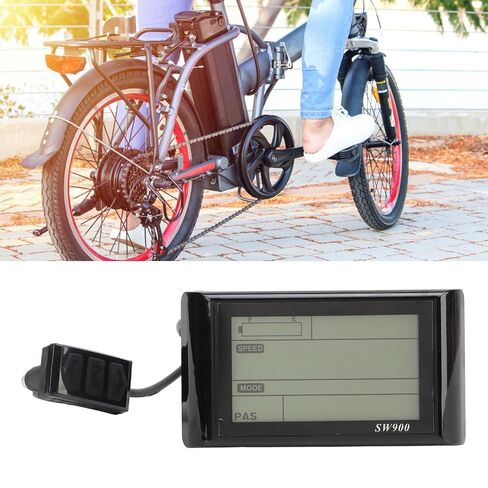 Electric Bike SW900 Panel LCD Meter Waterproof 5 Pin for Electric Scooter Replacement Accessories, SW900 Ebike Display, SW900 LCD Display, SW900 Display in Kuwait