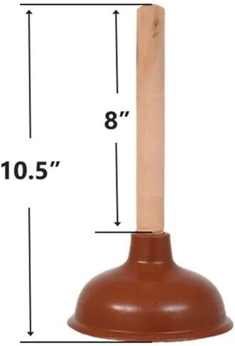 Thrifco 5038031 Mini Forced Cup Rubber Sink Plunger in Kuwait