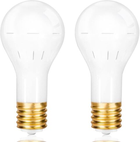 GEPLAD 2-Pack Mogul Base 3 Way LED Light Bulb، 10/20/30W، ما يعادل 100/200/300 واط، أبيض ناعم 3000K، لمصباح الأرضية العتيق in Kuwait
