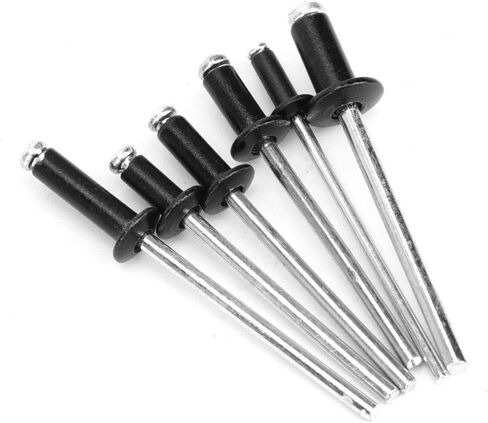 Generic Blind Rivets Kit, Aluminum Alloy Standard Head Smooth Surface Rivet Fastener, M2.4 M4 Size Rivet Set with Durable Construction, Ideal for Construction, Automobiles & Machinery in Kuwait