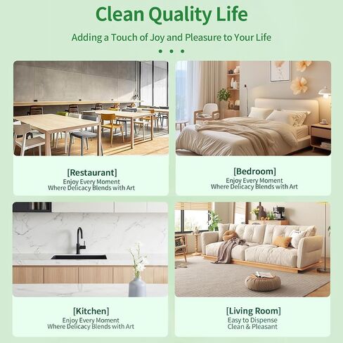 Ultra-Thick Facial Tissues 9000 Sheets, 5-Ply 1800 Draws Green Tea Scented Small Soft Pack Paper Tissue, Travel Size for Car & Office – Strong, Absorbent & Gentle Aromatherapy Napkins (Not Boxed) in Kuwait
