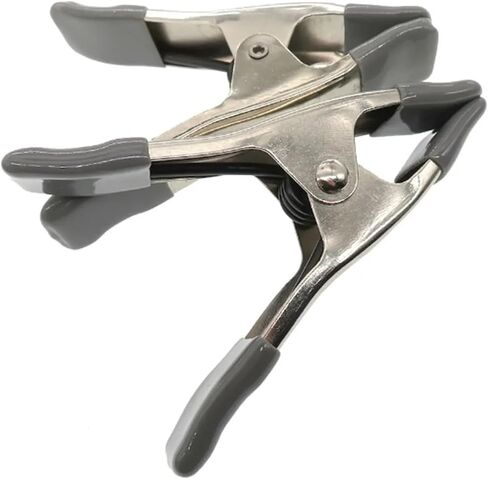 Heavy Duty Spring Clamps 4 Inch Size Securely Holds Woodwork and Backdrops Perfect for for DIY Projects in Kuwait