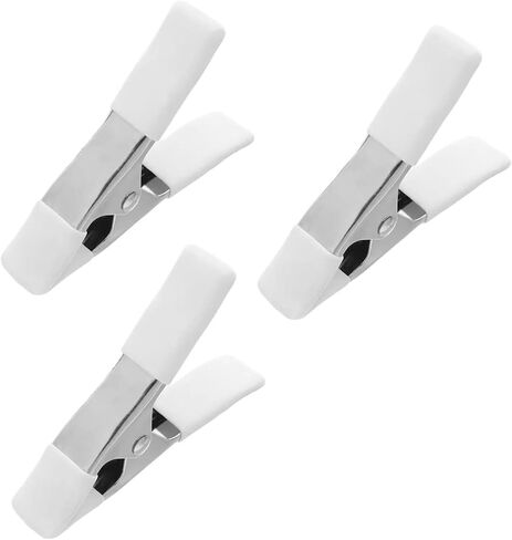 3Pcs Heavy Duty Spring Clamps 4 Inch Coated Woodworking for DIY Crafts Photography Backdrop Wedding Dress in Kuwait