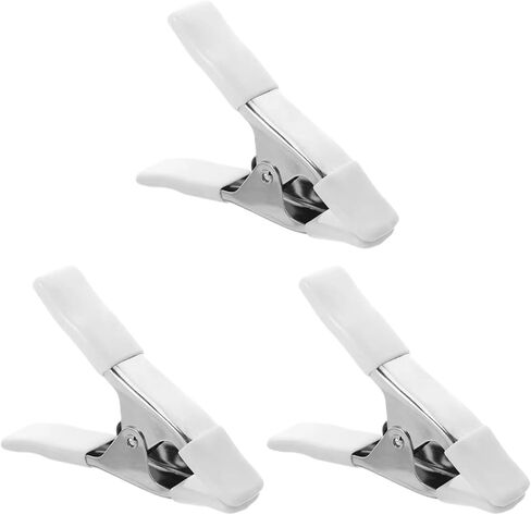 3Pcs Spring Clamps 4 Inch Heavy Duty Clamping Force for Woodworking DIY Projects Wedding Dress Fittings in Kuwait