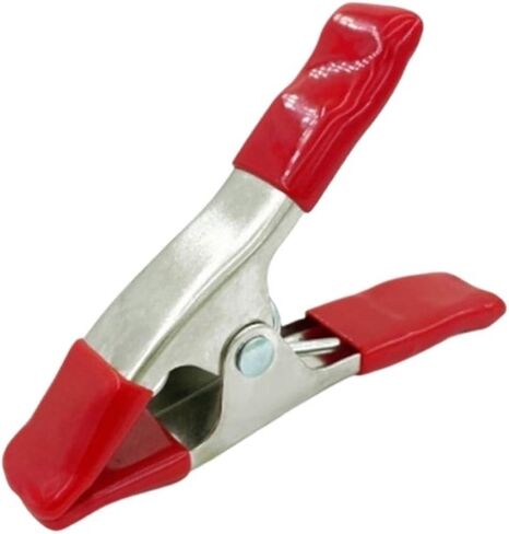 Useful Metal Wedding Dress Clip 4/6inch A-Shaped Spring Clamps Multi-Purpose Non-Slip Heavy Duty Backdrop(6inch-red) in Kuwait