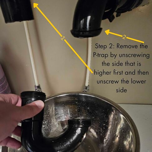 Drain Cleaining Tool for Sinks - Sink Drain Cleaner Helps Clear Clogs, Hair, Buildup, Sludge, Gunk - Better, Safer, Cleaner Unclogger than Chemicals, Liquids, Bladders, Barbed Tools, and Snakes in Kuwait