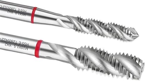 1PCS HSSE Metric Spiral Fluted Tap T2809 M9 M10 M11 M12 M14 M15 M16 M18 M20 M22 M24 Machine Screw Thread(M9X1.5) in Saudi Arabia
