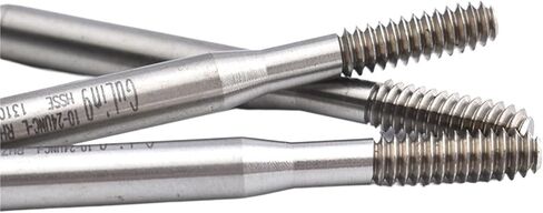 1PCS HSSE-M42 JIS Standard Left Hand Roll Forming Tap UNC 10-24 1/4 5/16 3/8 UNF 10-32 Machine Screw Thread Taps(For Aluminium,UNC5I16-18L 1PCS) in Kuwait