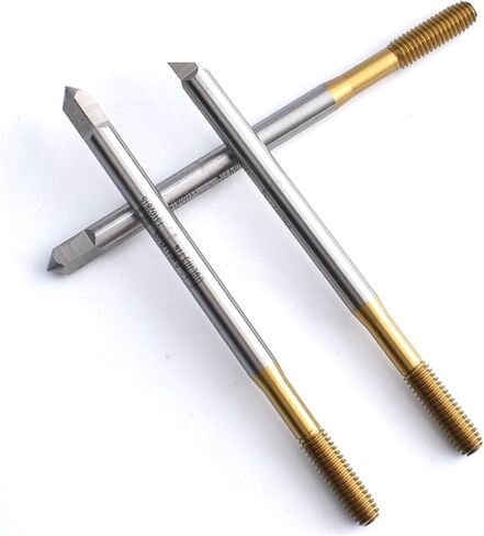 HSSE-M42 Long Shank 100mm With TIN Forming Tap M1.4 M1.6 M2 M2.5 M2.6 M3 M3.5 M4-M6 M8 M10 M12 Machine Screw Thread Taps(M4X0.7X100L 1PCS) in Saudi Arabia