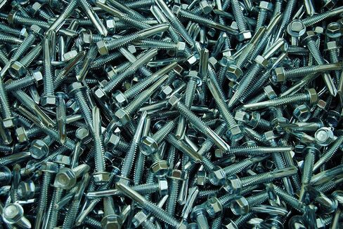 (2,000) TEK 5 Hex Washer Head 12-24 x 1-1/2 Self-Drilling HD Steel Screw Bulk in Saudi Arabia