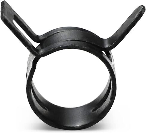 12pcs Spring Hose Clamps: M6-M36 Fuel Line & Water Pipe Clips: Air Tube Fastener: Hoop Style Plumbing Clamps(36mm) in Kuwait