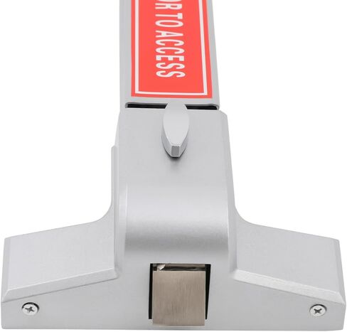 Commercial Door Push Bar Lock for Emergency Exit Doors, Heavy Duty Aluminum Painted Push Bar Panic Exit Device Hardware with 2 Keys fits Wood & Metal Doors, Left/Right Compatible in Kuwait