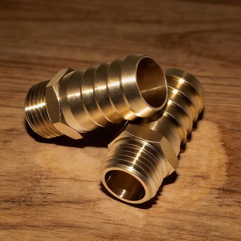 2 حزمة M16 × 1.5 متري ذكر إلى بارب المناسب 5/8 بوصة 16 مم متوافق مع خطوط مياه الهواء والوقود in Kuwait