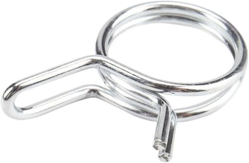 10Pcs 5mm-30mm Tube Hose Clamps Fuel Line Hose Tubing Spring Clips Clamps Kit Elastic Sealing Steel Buckle Water Pipe Hoop Set(14mm) in Kuwait