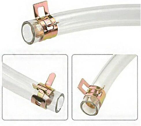 75Pcs 6mm/7mm/8mm/9mm/10mm For Choose Fuel Spring Clip Vacuum Silicon Hose Clamps Autos Spring Clip Fuel Oil Water Tube Clamps in Kuwait