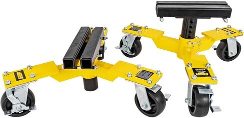 JEGS 3600 lb. Pinch Weld Vehicle Dollies [Pair] in Kuwait
