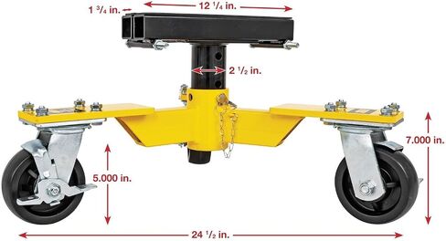 JEGS 3600 lb. Pinch Weld Vehicle Dollies [Pair] in Kuwait
