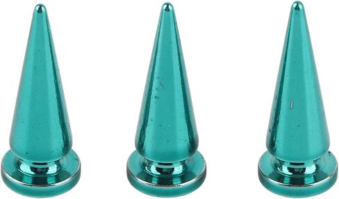 Cone Studs, 10 Pack Metal with Screws, Leather Rivets Set, DIY Craft Decoration Kit, for Fashion Designers, DIY Crafters, Clothing Repair, Handmade Accessories, Leather Projects, C in Kuwait