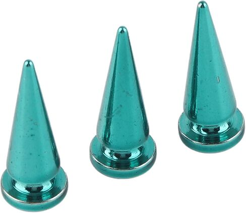 Cone Studs, 10 Pack Metal with Screws, Leather Rivets Set, DIY Craft Decoration Kit, for Fashion Designers, DIY Crafters, Clothing Repair, Handmade Accessories, Leather Projects, C in Kuwait