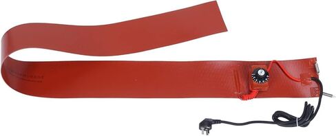 Silicone Heating Pad for 200L Oil Drum - Drum Heater with Adjustable Thermostat, Ideal for Valves, Instruments & Tanks - Durable Barrel Band Heater Pad in Kuwait