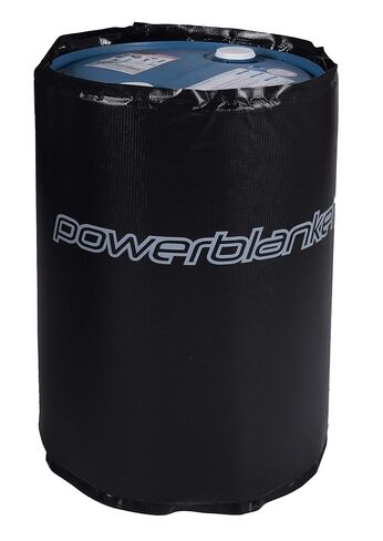 Powerblanket BH30-PRO 30 جالونًا معزولًا بتغطية كاملة لغطاء تسخين الأسطوانة مع ترموستات 145 درجة فهرنهايت - سخان سطل وبرميل للبراميل الفولاذية والبوليستر in Kuwait