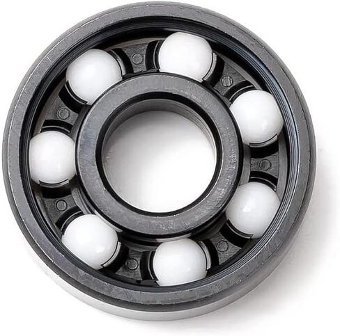 100pcs 608RS Hybrid Ceramic Bearings 8x22x7mm White Ball Bearing for Scooters, for Roller Skates in Kuwait