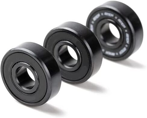 100pcs 608RS Hybrid Ceramic Bearings 8x22x7mm White Ball Bearing for Scooters, for Roller Skates in Kuwait