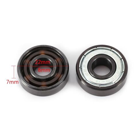 608 Hybrid Ceramic Ball Bearings 16pcs Set High Speed Precision Miniature Bearings for Inline Roller Skates 8mm ID 22mm OD 7mm Thickness Low Friction in Kuwait