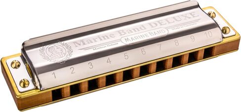 Hohner Marine Band Deluxe Harmonica M200503 x D in Kuwait