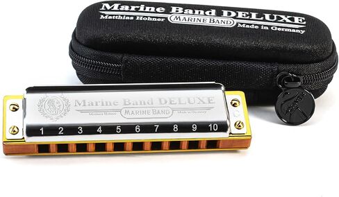 Hohner Marine Band Deluxe Harmonica M200503 x D in Kuwait