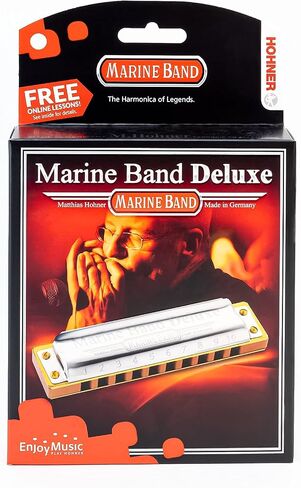 Hohner Marine Band Deluxe Harmonica M200503 x D in Kuwait