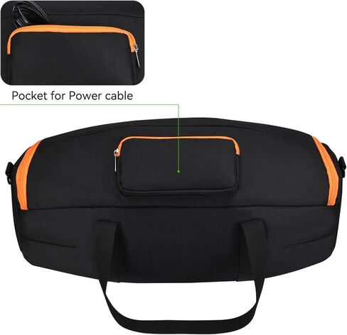 حقيبة حمل للسفر لجهاز JBL Boombox 4 مكبر صوت بلوتوث محمول مقاوم للماء، مع حزام كتف قابل للتعديل وحقيبة تخزين واقية لجهاز Boombox4 in Kuwait