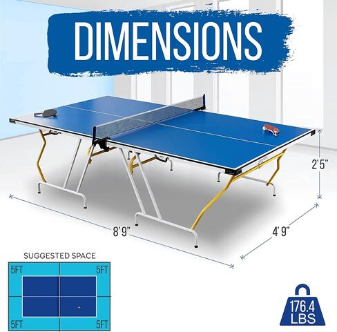 SereneLife 4in1 Multi Game Table, 48" Sports Arcade with Accessories, Ping Pong, Air Hockey, Pool Billiards, Soccer Foosball All in One, for Indoor and Outdoor, Family, Kids and Adults in Kuwait
