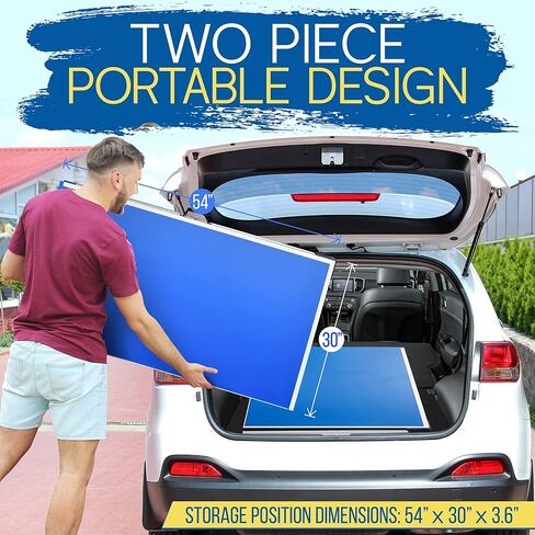 SereneLife 4in1 Multi Game Table, 48" Sports Arcade with Accessories, Ping Pong, Air Hockey, Pool Billiards, Soccer Foosball All in One, for Indoor and Outdoor, Family, Kids and Adults in Kuwait