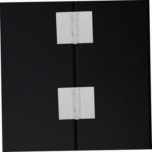 10pcs Acrylic Hinges for Cabinets Lightweight and Transparent Hinges Smooth Open Close Functionality for Doors and Boxes in Kuwait
