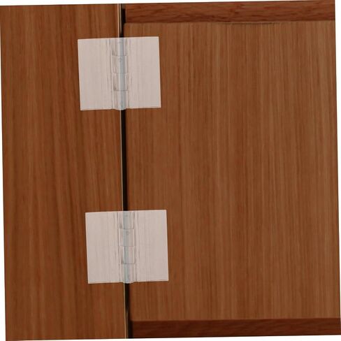10pcs Acrylic Hinges for Cabinets Lightweight and Transparent Hinges Smooth Open Close Functionality for Doors and Boxes in Kuwait