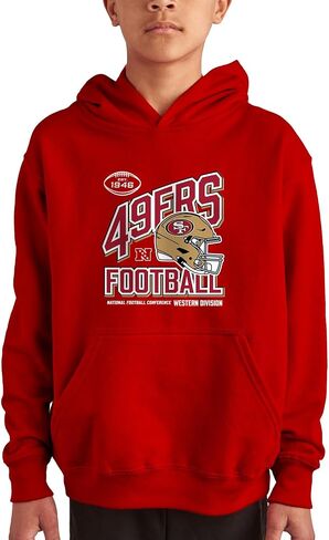 Junk Food NFL - Angle Helmet - Unisex Youth Hoodie in Kuwait