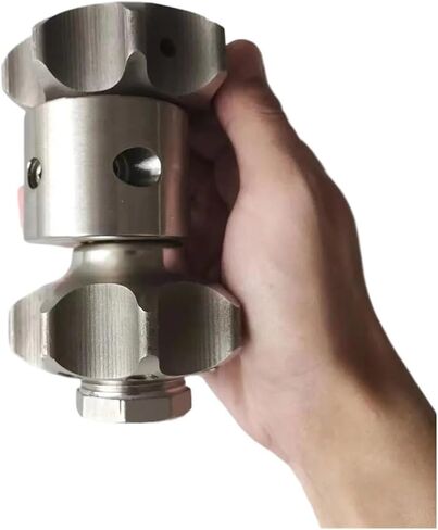 Fast Rotate Vibrating Sewer Nozzle 3000PSI Stainless Steel Jetter for Drain Cleaning in Kuwait