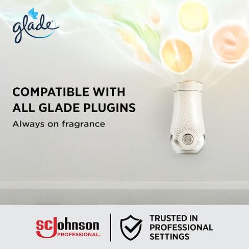 SC Johnson Professional Glade PlugIns Refills Air Freshener, Hawaiian Breeze, 3.35 Fl Oz, 5 Count x Pack of 5, 25 Refills in Kuwait
