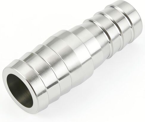 2 قطعة 304 الفولاذ المقاوم للصدأ تقليل جهاز الربط بارب ، 1/2 "إلى 5/8" خرطوم بارب مع 4 قطعة خرطوم المشابك in Kuwait